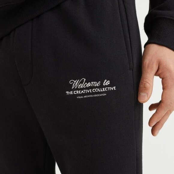 H&M Slim Fit XS Joggers "Welcome to the creative collective" - Picture 5 of 9
